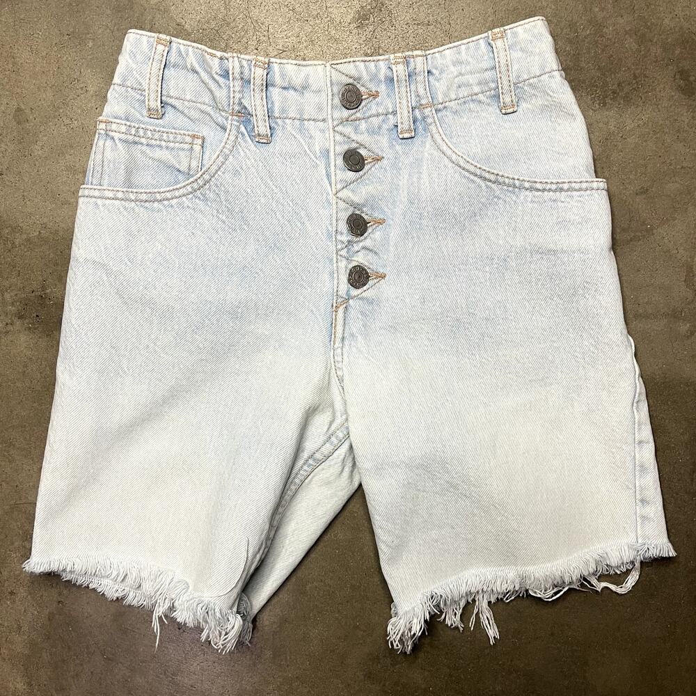 Guess Denim Shorts Women's Vintage 90's Stone Wash Sz 26